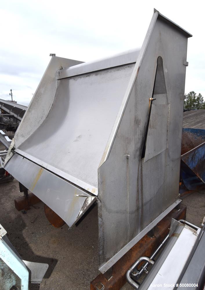 Used- CE Bauer Hydrasieve Screener, Stainless Steel.