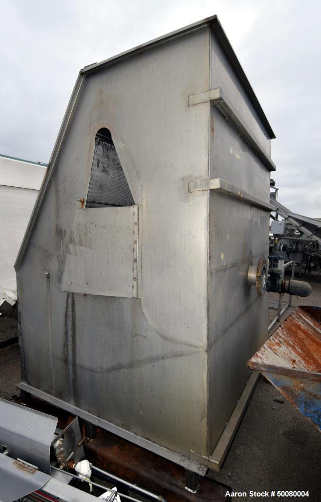 Used CE Bauer Hydrasieve Screener, Stainless Steel.