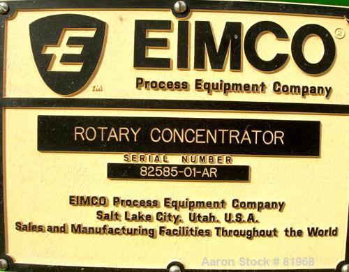 Used: Eimco Rotary Drum Concentrator,