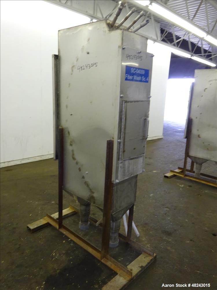 Used Johnson Screens Vee-Wire DSM Sieve-Bend Screening Unit, 316 Stainless Stee