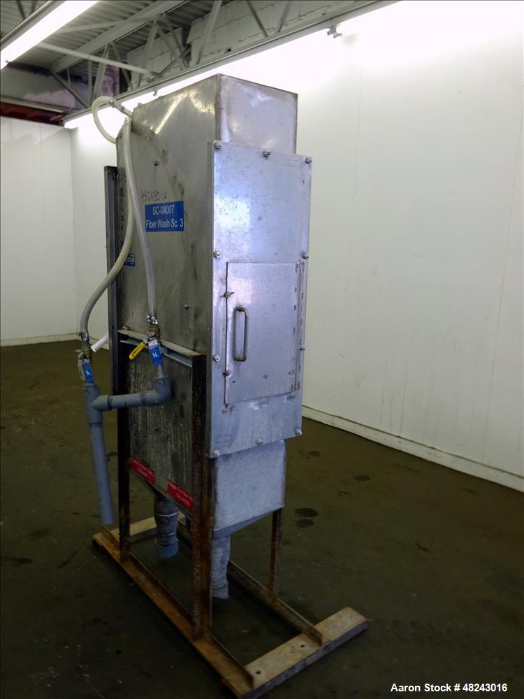 Used Johnson Screens Vee-Wire DSM Sieve-Bend Screening Unit, 304/316 Stainless