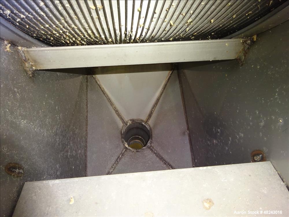 Used Johnson Screens Vee-Wire DSM Sieve-Bend Screening Unit, 304/316 Stainless