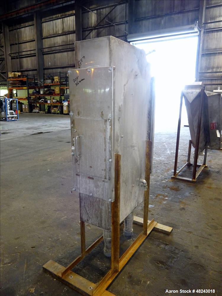 Used Johnson Screens Vee-Wire DSM Sieve-Bend Screening Unit, 316 Stainless Stee