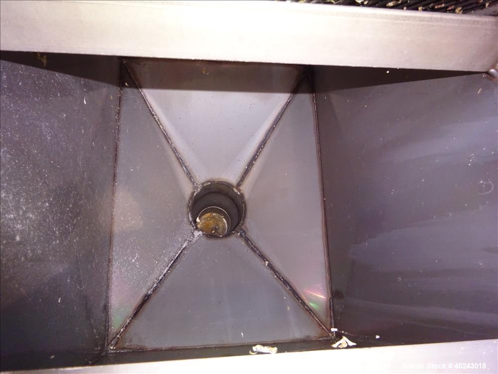 Used Johnson Screens Vee-Wire DSM Sieve-Bend Screening Unit, 316 Stainless Stee