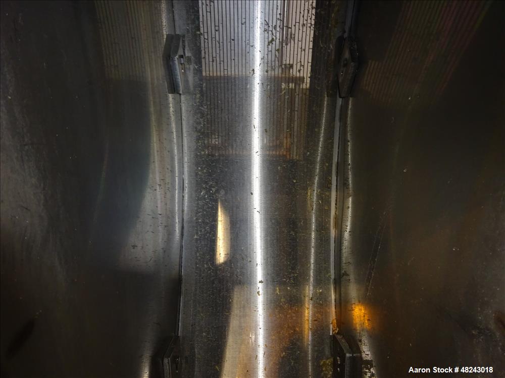 Used Johnson Screens Vee-Wire DSM Sieve-Bend Screening Unit, 316 Stainless Stee