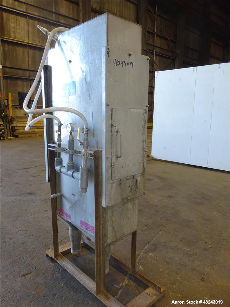Used Johnson Screens Vee-Wire DSM Sieve-Bend Screening Unit, 316/304 Stainless