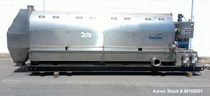 Used- Parkson Hycor ThickTech Rotary Drum Thickener, Model RDT 400.