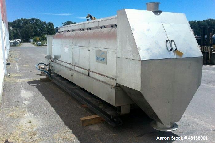 Used Parkson Hycor ThickTech Rotary Drum Thickener, Model RDT 400.