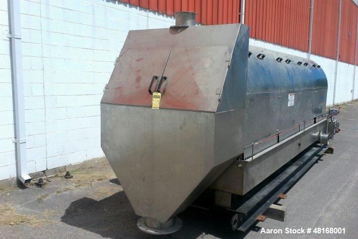 Used- Parkson Hycor ThickTech Rotary Drum Thickener, Model RDT 400.