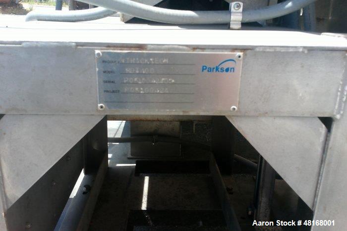 Used- Parkson Hycor ThickTech Rotary Drum Thickener, Model RDT 400.