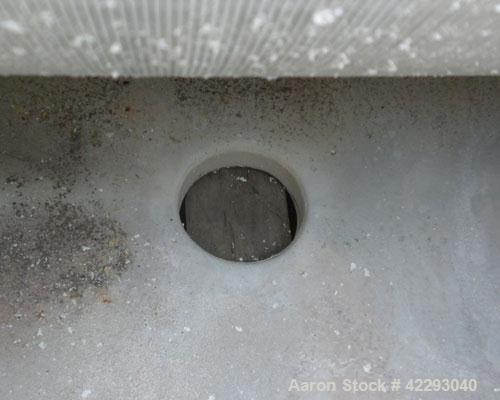 Used Sani-Matic Rotary Drum Strainer, Model ERDS 25 X 36, 304 Stainless Steel. 25’’ Diameter x 36’’ wide rotary wedge wire drum. Flow rate 200 gallons per minute. Driven by a 3/4 hp, 3/60/230/460 vol...