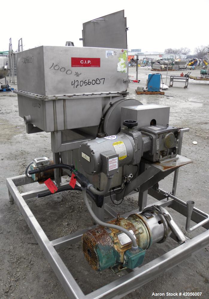 Used Stainless Steel Sani-Matic Rotary Drum Strainer