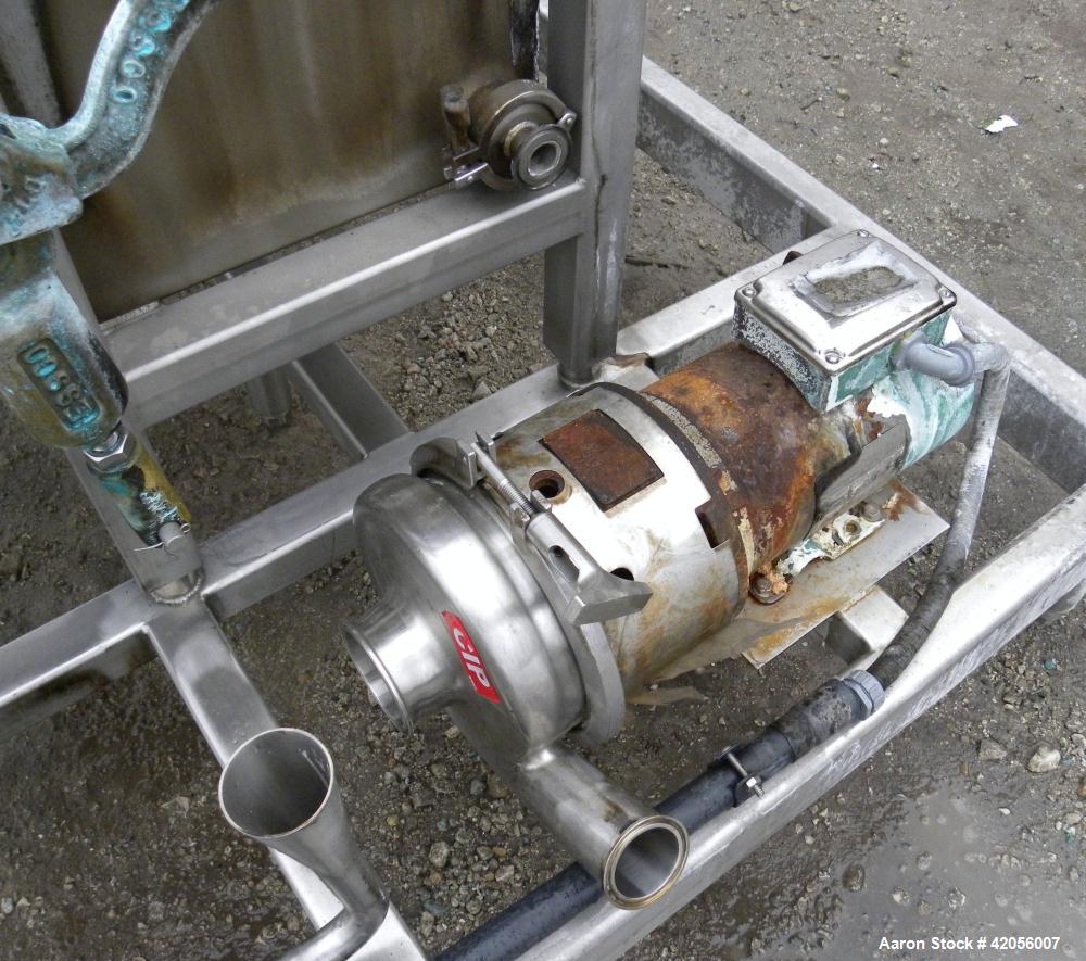 Used Stainless Steel Sani-Matic Rotary Drum Strainer
