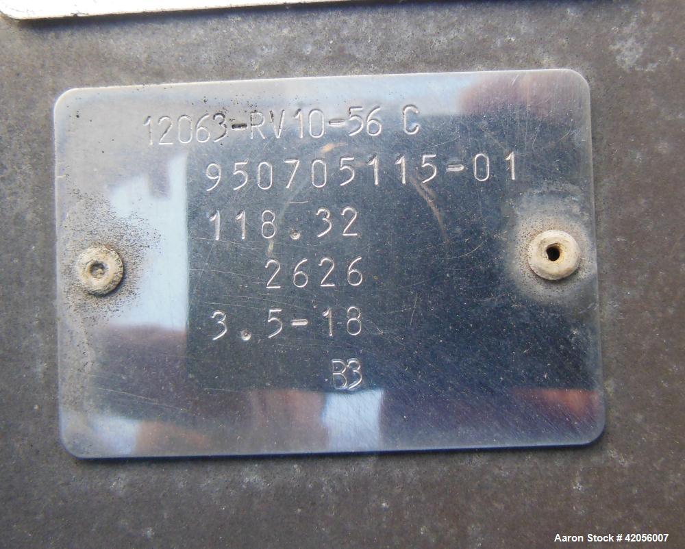Used Stainless Steel Sani-Matic Rotary Drum Strainer