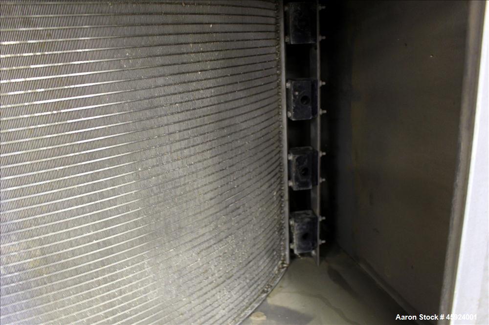 Used Andritz Sprout-Bauer HydraSieve, Model 522-1, 316 Stainless Steel. 60" Long x 24" wide screen. Top inlets (4) 1", (1) 1/2". Bottom outlets (2) 8". (2) side hinged access doors 36" long x 24-1/2"...