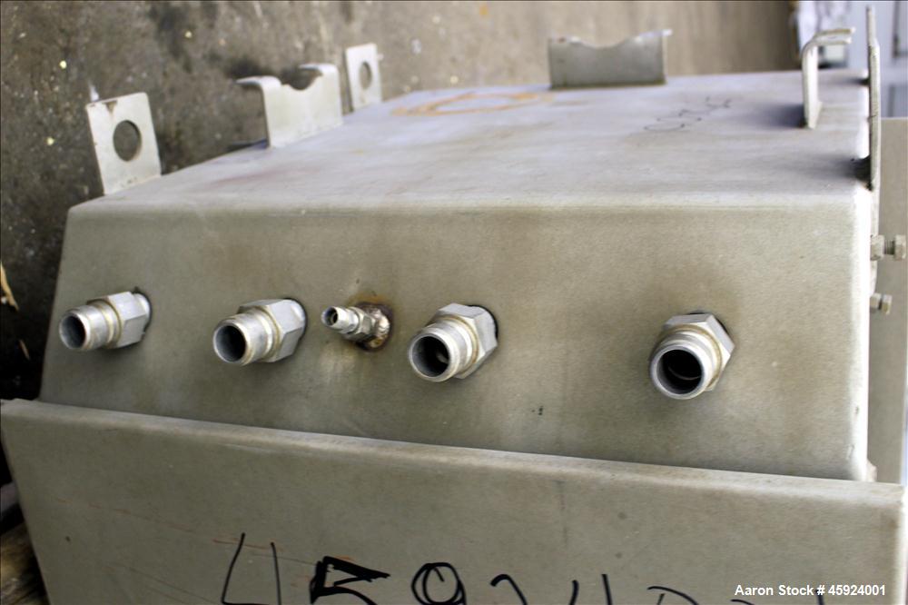Used Andritz Sprout-Bauer HydraSieve, Model 522-1, 316 Stainless Steel. 60" Long x 24" wide screen. Top inlets (4) 1", (1) 1/2". Bottom outlets (2) 8". (2) side hinged access doors 36" long x 24-1/2"...