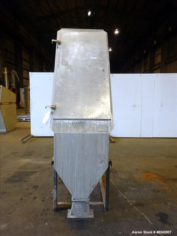 Used Team Metal Fabricators Sieve-Bend DSM Screening Unit, 304 Stainless Steel.