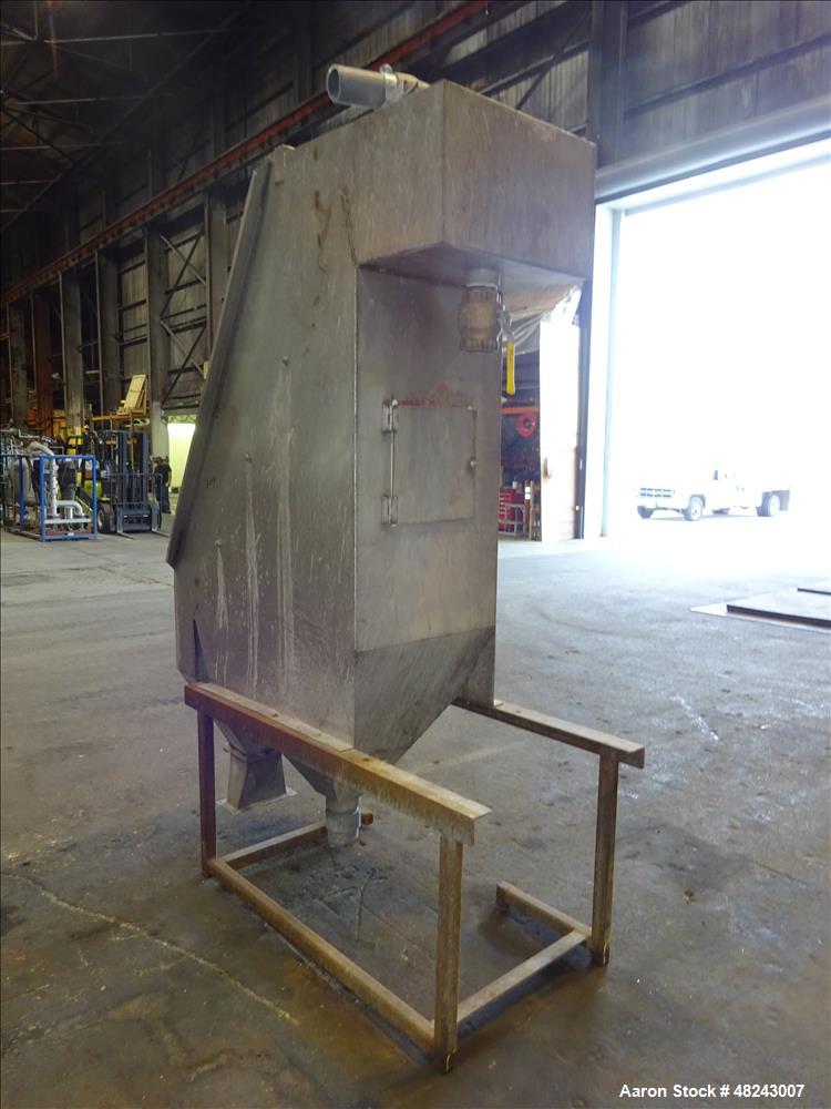 Used Team Metal Fabricators Sieve-Bend DSM Screening Unit, 304 Stainless Steel.