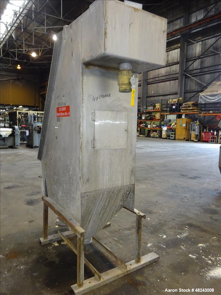 Used Team Metal Fabricators Sieve-Bend DSM Screening Unit, 304 Stainless Steel.