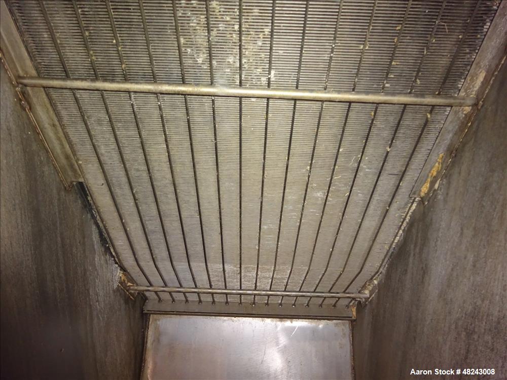 Used Team Metal Fabricators Sieve-Bend DSM Screening Unit, 304 Stainless Steel.