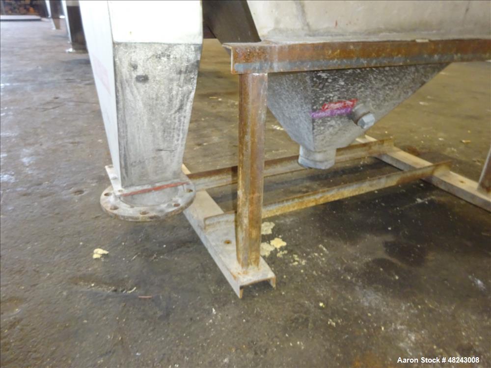 Used Team Metal Fabricators Sieve-Bend DSM Screening Unit, 304 Stainless Steel.