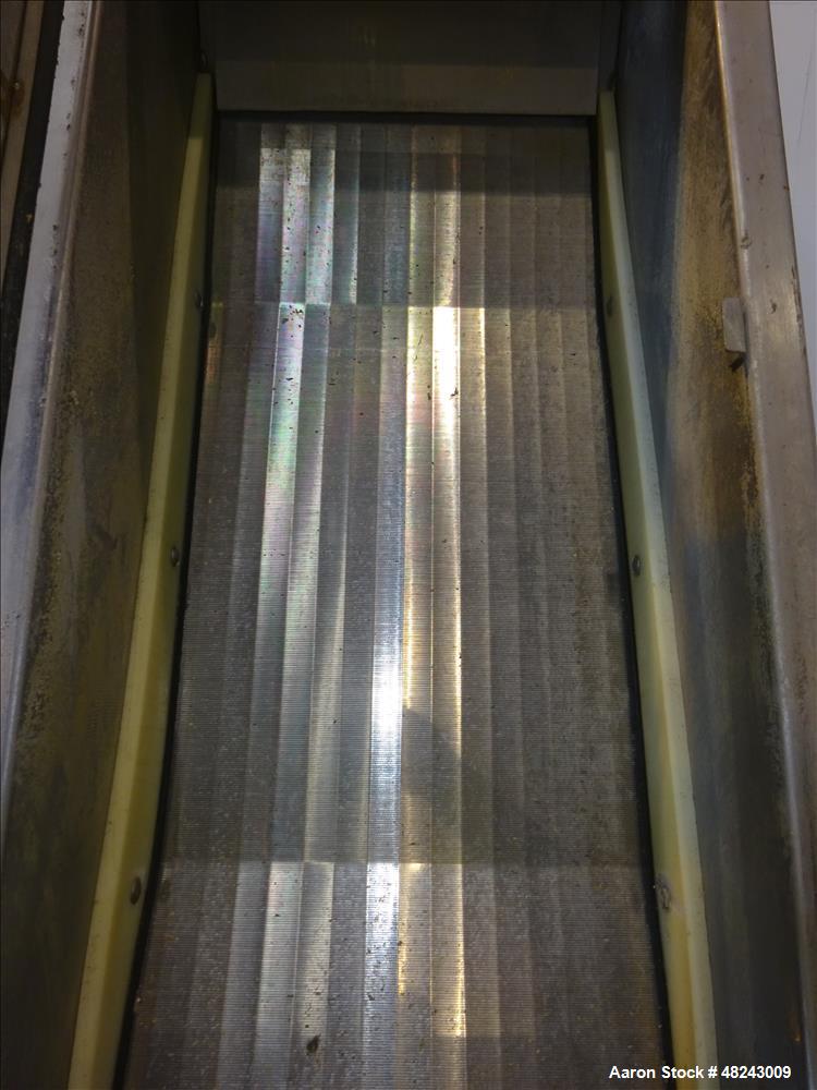Team Metal Fabricators Sieve-Bend DSM Screening Unit, 304 Stainless Steel