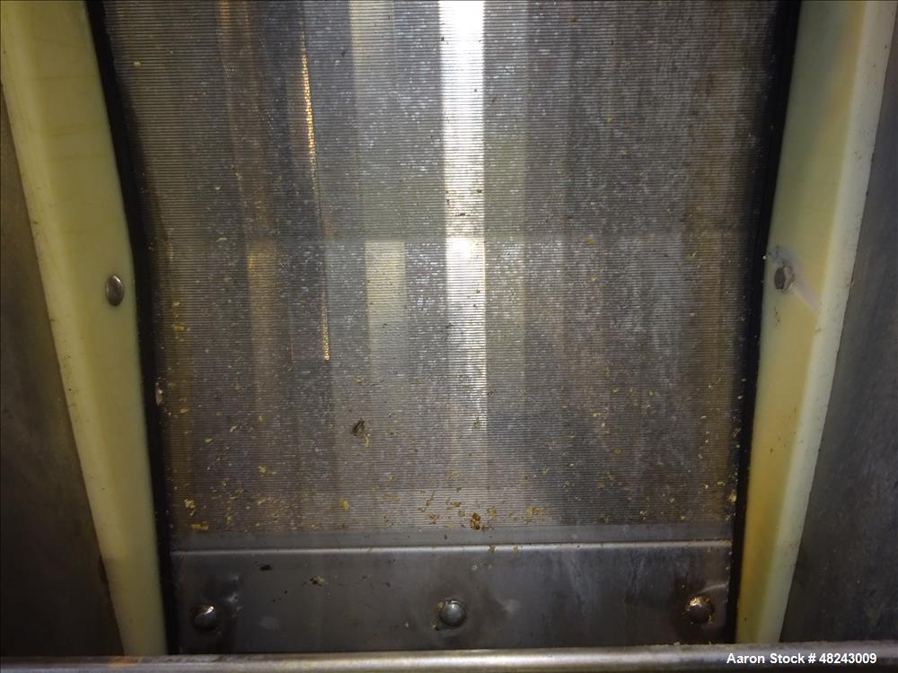 Team Metal Fabricators Sieve-Bend DSM Screening Unit, 304 Stainless Steel