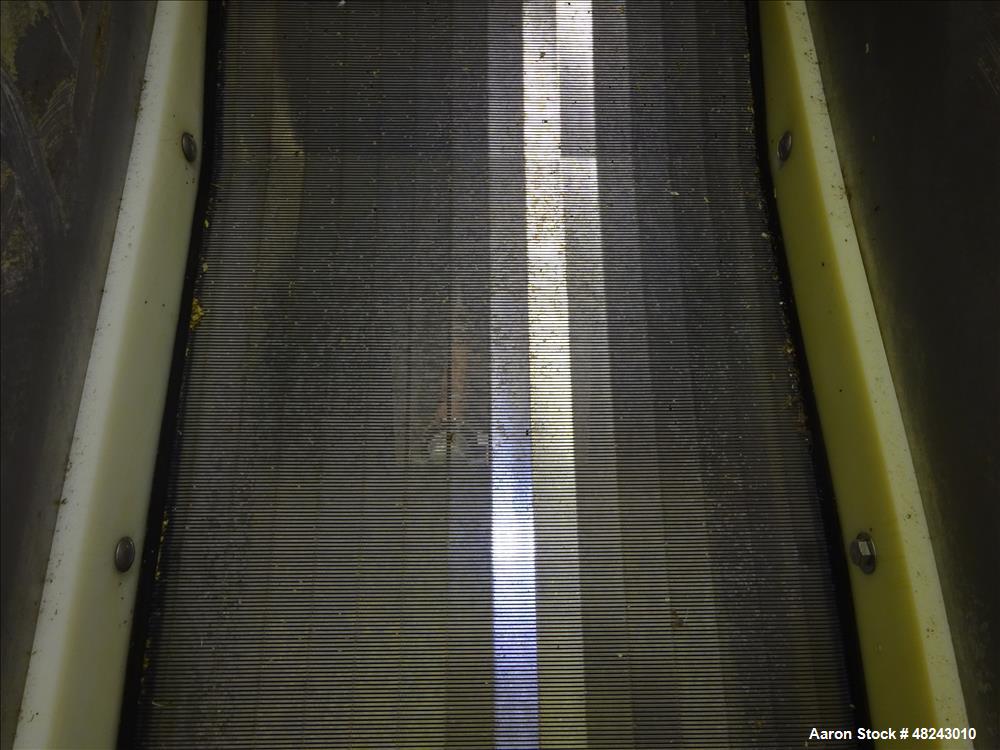Used Team Metal Fabricators Sieve-Bend DSM Screening Unit, 304 Stainless Steel