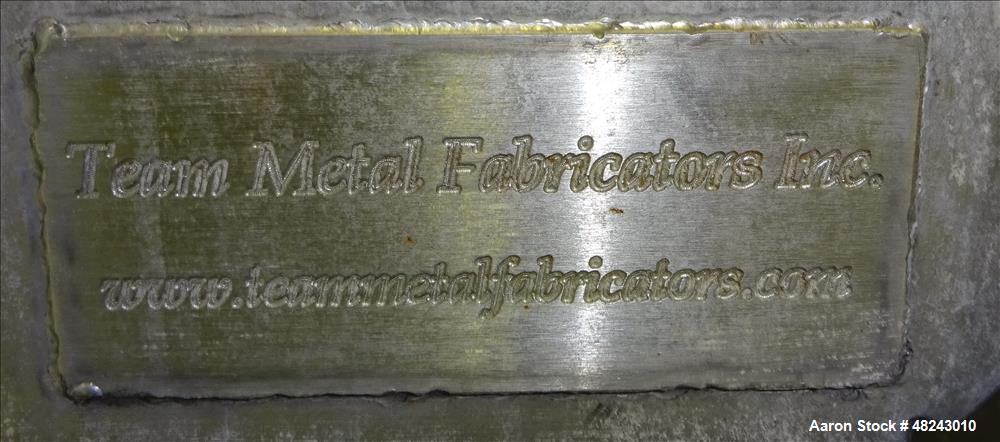 Used Team Metal Fabricators Sieve-Bend DSM Screening Unit, 304 Stainless Steel