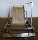 Used Incline Filter/ Sieve, 304 Stainless Steel.
