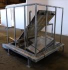 Used Incline Filter/ Sieve, 304 Stainless Steel.