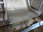 Used Incline Filter/ Sieve, 304 Stainless Steel.