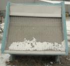 Used Bauer Hydrasieve Static Screener. Fiberglass housing, 72’’ wide x 53’’ long 304 stainless steel gravity fed screen.