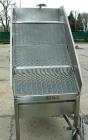 USED: DSM type screener, stainless steel. 3 section vertical screen 36