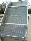 USED: DSM type screener, stainless steel. 3 section vertical screen 36