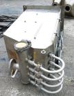 USED: Dorr Oliver 120 deg DSM screener, 316 stainless steel. (1) Vertical screen 21-1/2