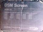 USED: Dorr Oliver 120 deg DSM screener, 316 stainless steel. (1) Vertical screen 21-1/2