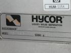 Used-Hycor Model DS483, 45 Micron Discostrainer.  With (6) 48