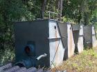 Used Hycor Separator, model HS72-1. Screen size 4 x 6, 7' high x 6' wide; side dimensions 7 x 5. Pipe sizes in rear 14