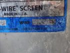 Used Johnson Screens Vee-Wire DSM Sieve-Bend Screening Unit, 316/304 Stainless
