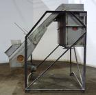 Used Kason Cross-Flo-Sieve, Model CF7254SS, Stainless Steel. Designed to separate pellets and fines larger than 0.02” (0.5mm) from recycled pellet water at a rate of 2000 gallons per minute.