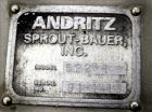 Used- Andritz Sprout-Bauer HydraSieve, Model 522-1, 316 Stainless Steel. 60