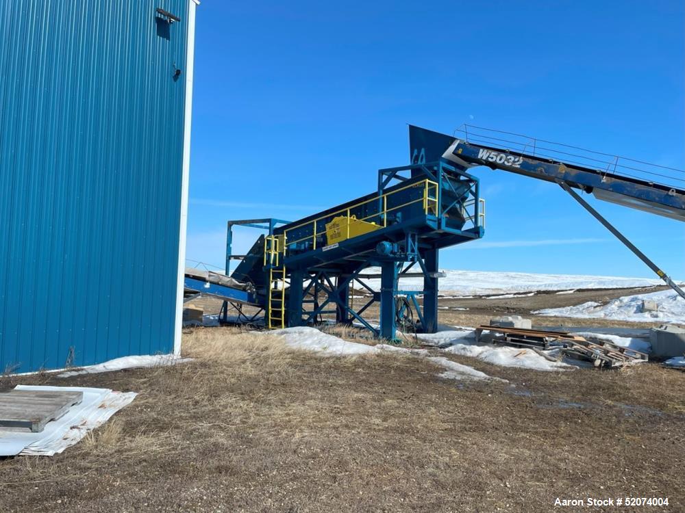 Used Elrus 7x20 1-Deck Screen | 13° Incline | 50 HP Motor | Heavy-Duty Construction