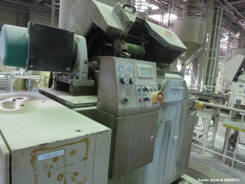 Used Witte Sifter, Stainless Steel, 1 Deck 39” x 58.5” (1000 mm x 1500 mm), Incl. Metal Detector.
