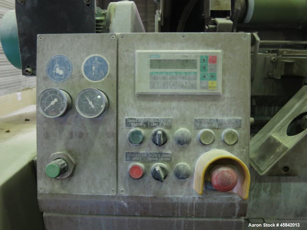 Used Witte Sifter, Stainless Steel, 1 Deck 39” x 58.5” (1000 mm x 1500 mm), Incl. Metal Detector.