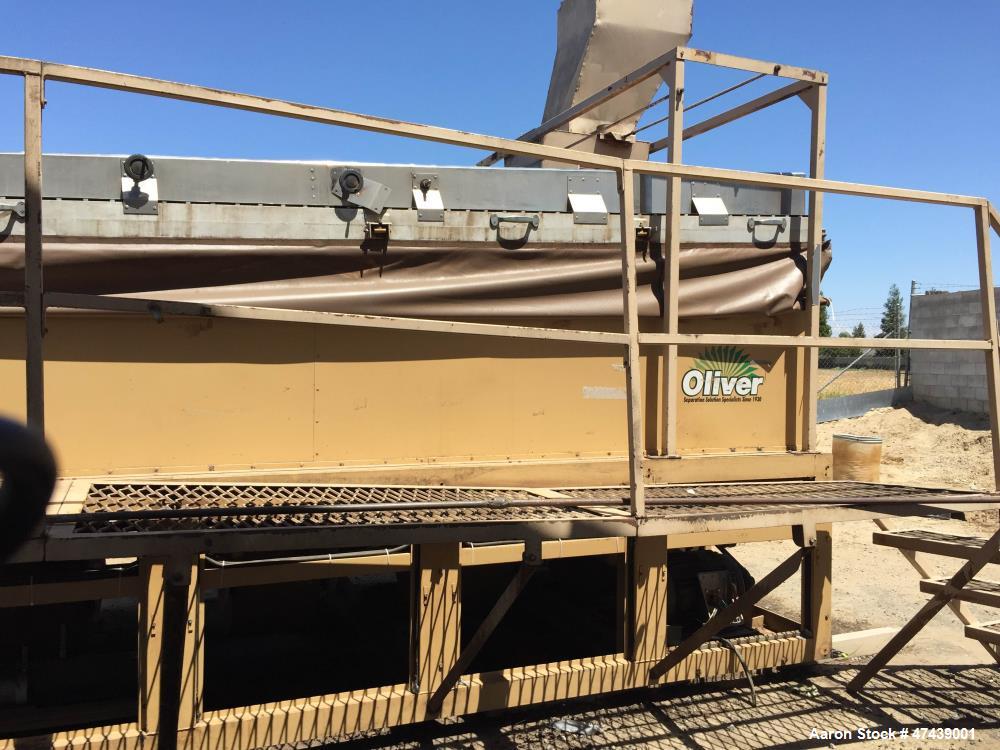 Used Oliver Maxi-Cap Gravity Separator, Model 4800A, Type: LH