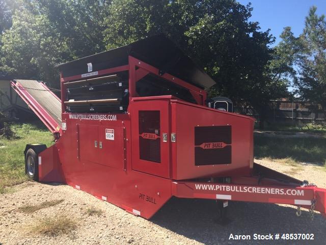 Used Pitbull Portable Screener.