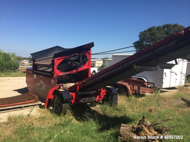Used Pitbull Portable Screener.