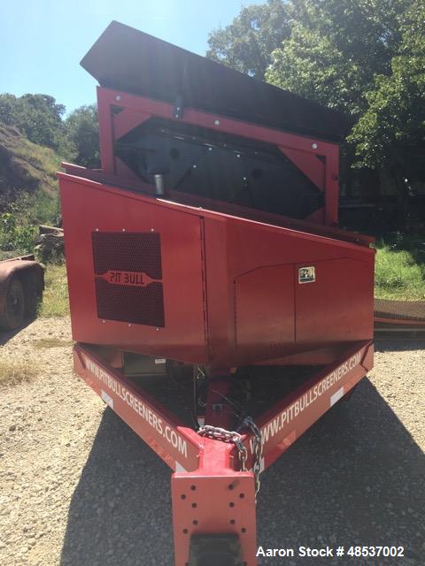 Used Pitbull Portable Screener.