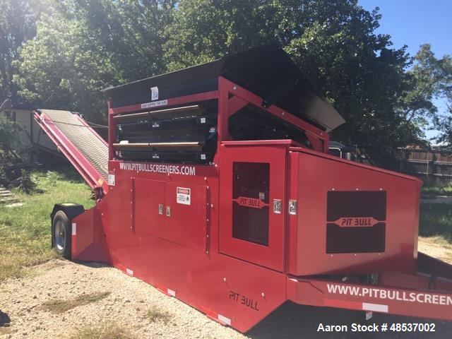 Used Pitbull Portable Screener.